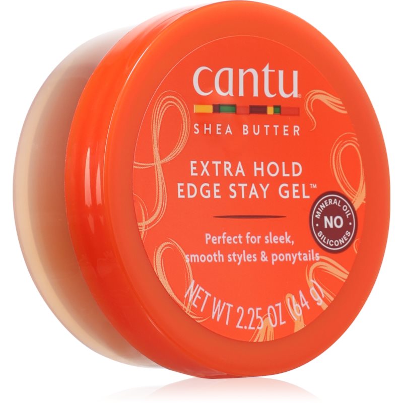 CANTU Shea Butter Extra Hold Edge gel fixare pentru par ondulat si cret cu unt de shea 67 ml CANTU Shea Butter Extra Hold Edge gel fixare pentru par ondulat si cret cu unt de shea 67 ml