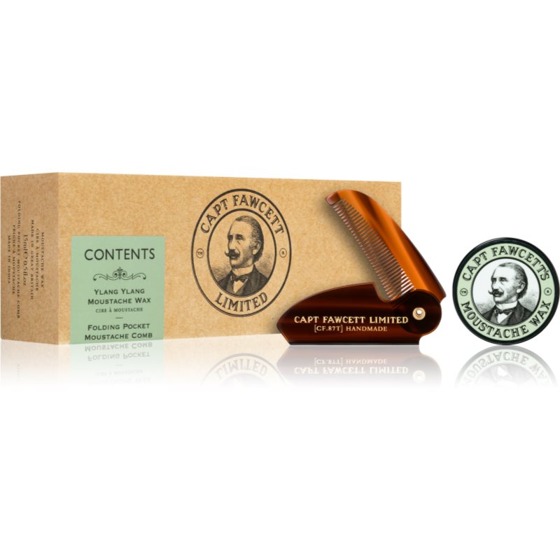 Captain Fawcett Gift Box Ylang Ylang set (pentru barbă)