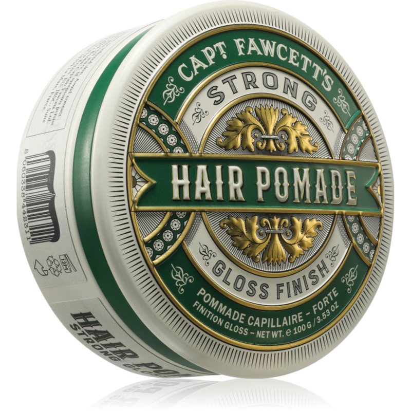 Captain Fawcett Hair Pomade Strong Gloss Finish alifie pentru par pentru barbati 100 g