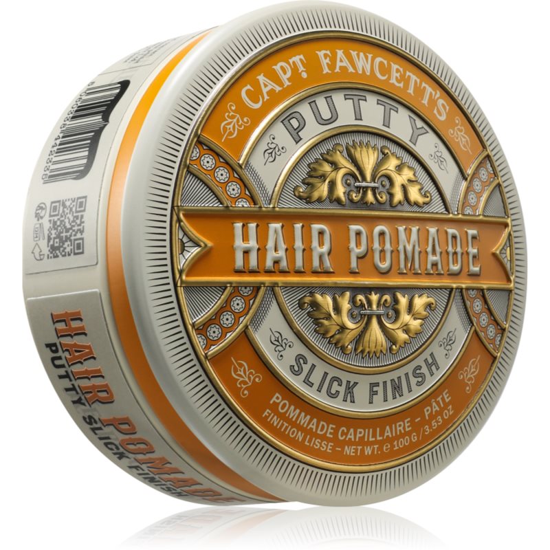 Captain Fawcett Putty Hair Pomade chit pentru sculptat pentru păr pentru bărbați 100 g