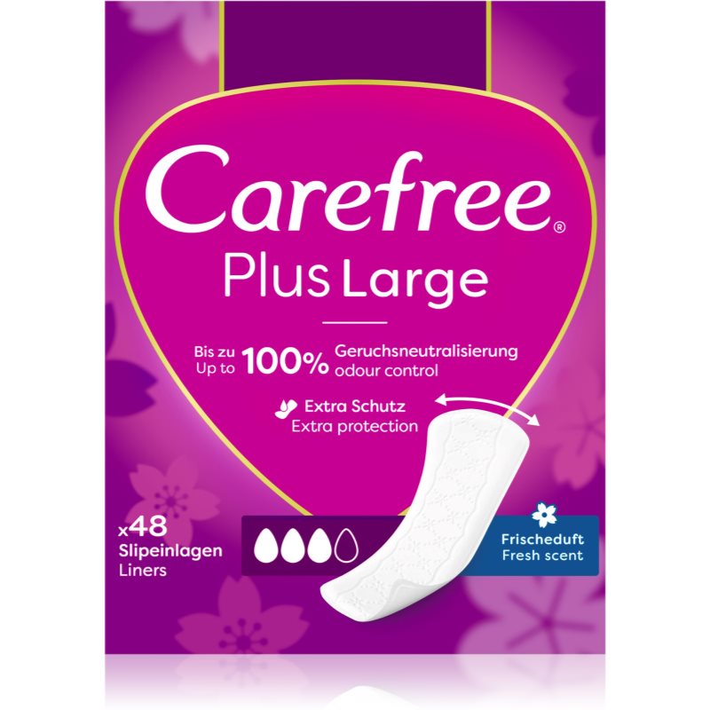Carefree Plus Large Fresh Scent absorbante 48 buc