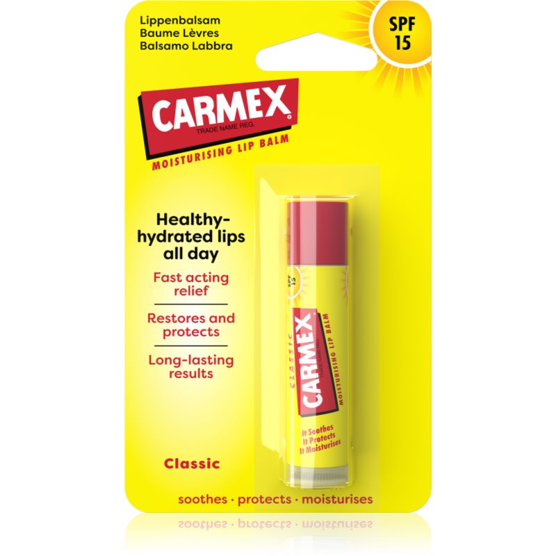 Carmex Classic balsam pentru buze cu efect hidratant SPF 15 4.25 g