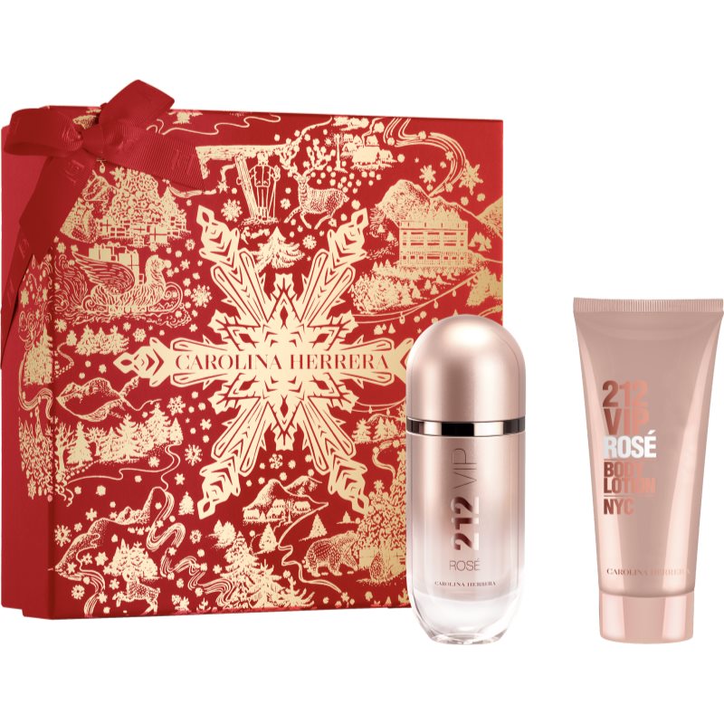 CAROLINA HERRERA 212 VIP Rosé set cadou pentru femei