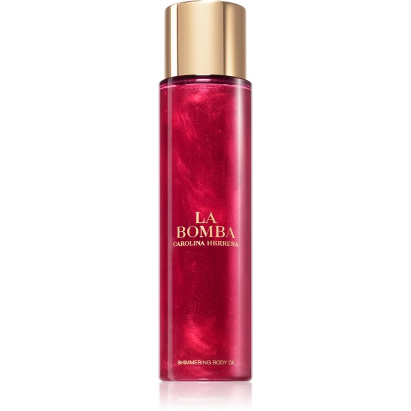 CAROLINA HERRERA La Bomba ulei stralucitor pentru corp pentru femei 150 ml