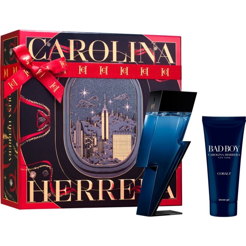 CAROLINA HERRERA Bad Boy Cobalt set cadou pentru bărbați