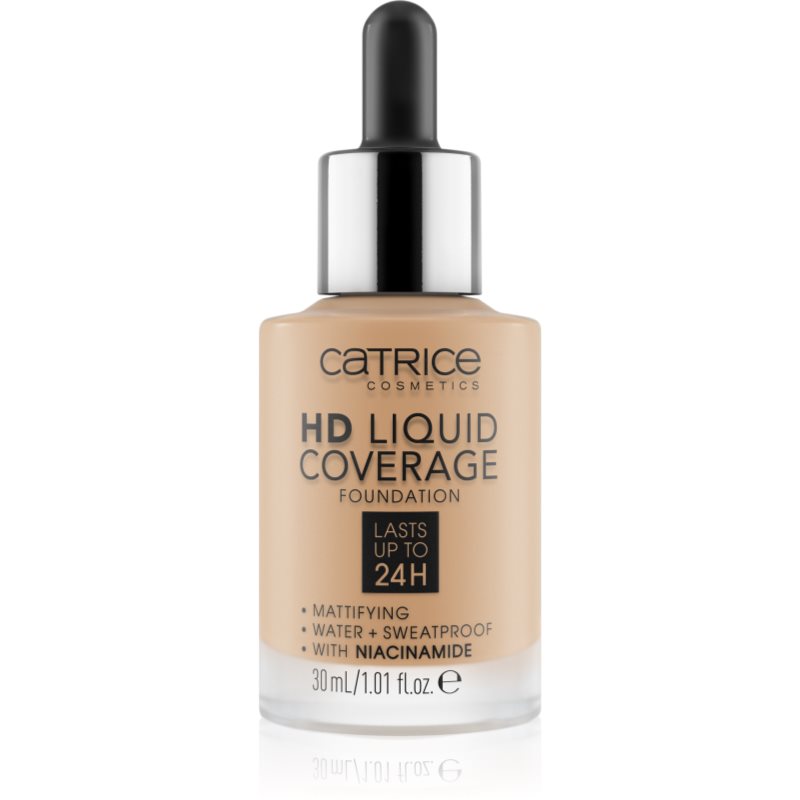 Catrice HD Liquid Coverage make up culoare 032 - Nude Beige 30 ml