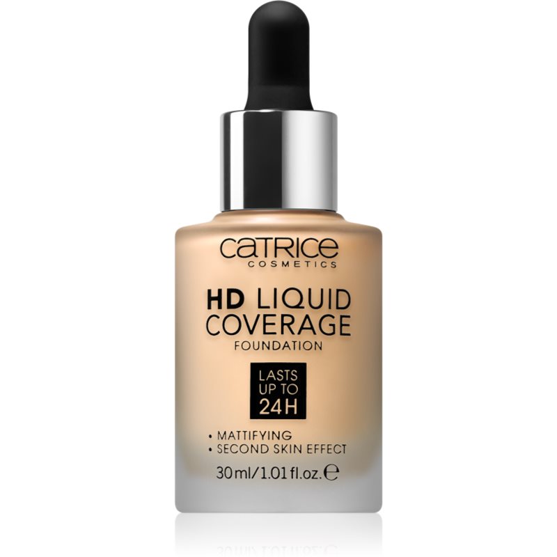 Catrice HD Liquid Coverage make up culoare 036 Hazelnut Beige 30 ml