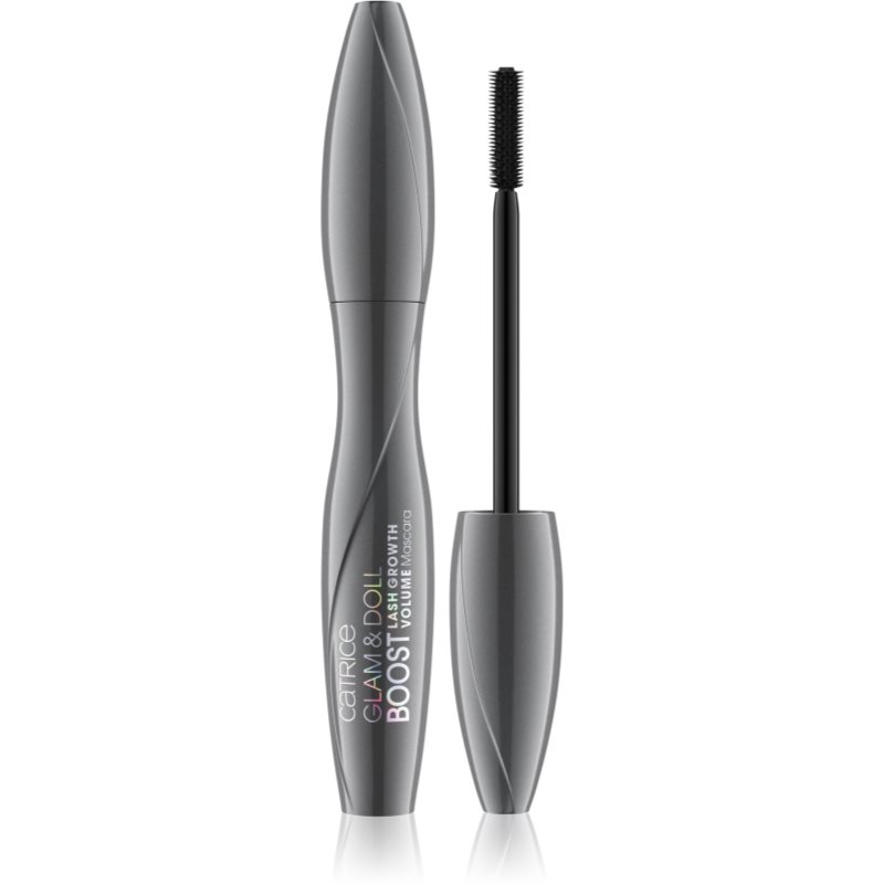 Catrice Glam & Doll Boost Lash Growth Volume mascara pentru volum si curbare culoare 010 ULTRA BLACK 8 ml