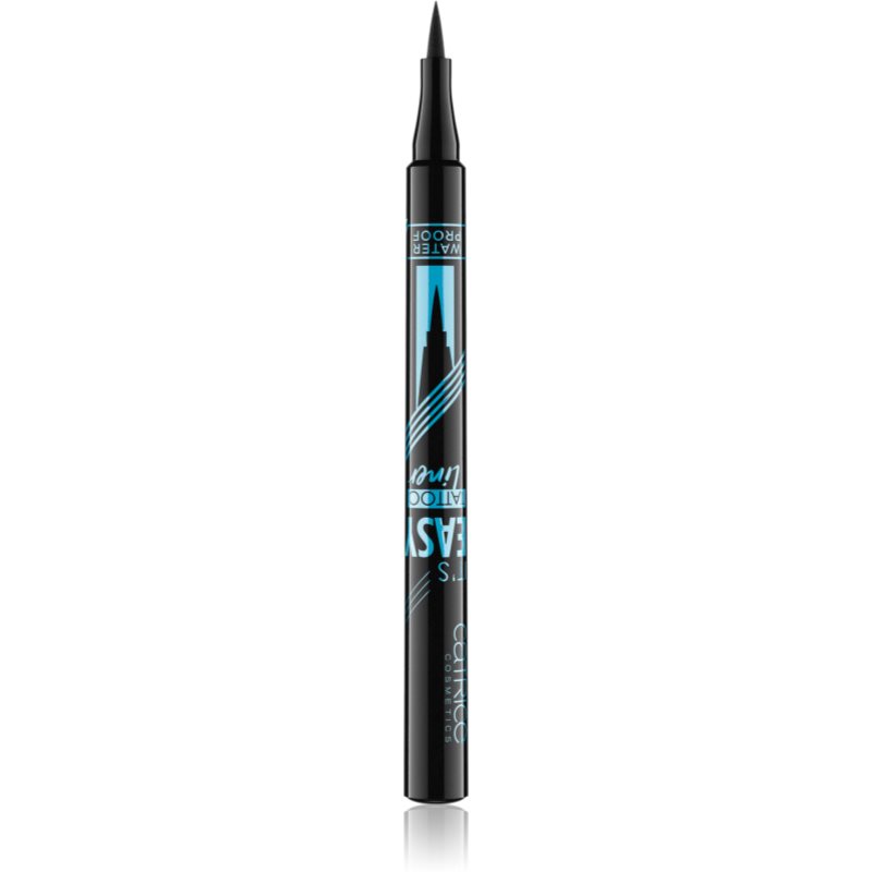 Catrice It\'s Easy Tattoo Liner eyeliner rezistent la apa culoare 010 BLACK LIFEPROOF 1,1 ml