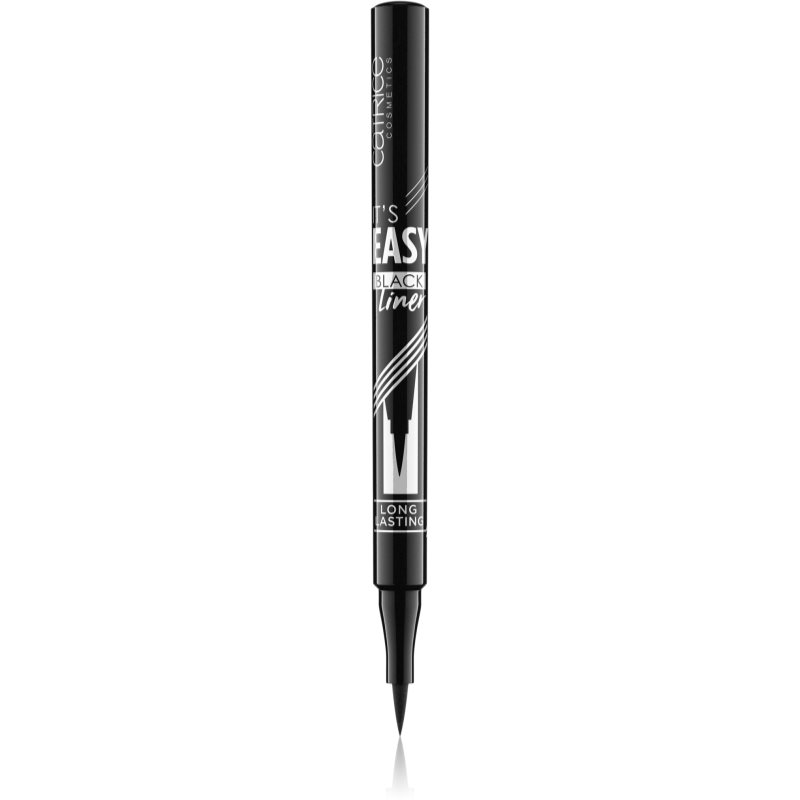 Catrice It\'s Easy Black Liner eyeliner culoare 010 BLACKEST BLACK 1 ml