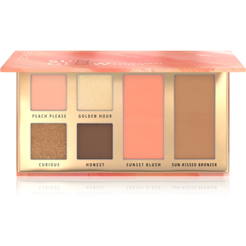 Catrice Sun Glow paleta pentru fata multifunctionala pentru față și ochi 10 g