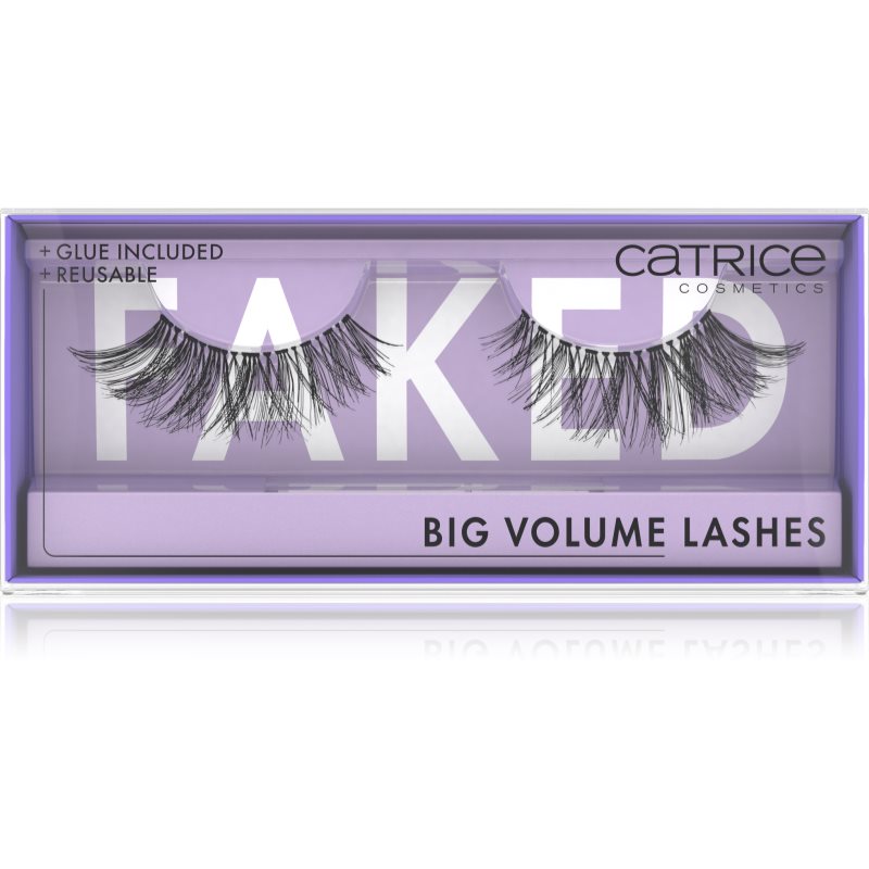 Catrice Faked künstliche Wimpern mit Klebstoff Big Volume 2 St.