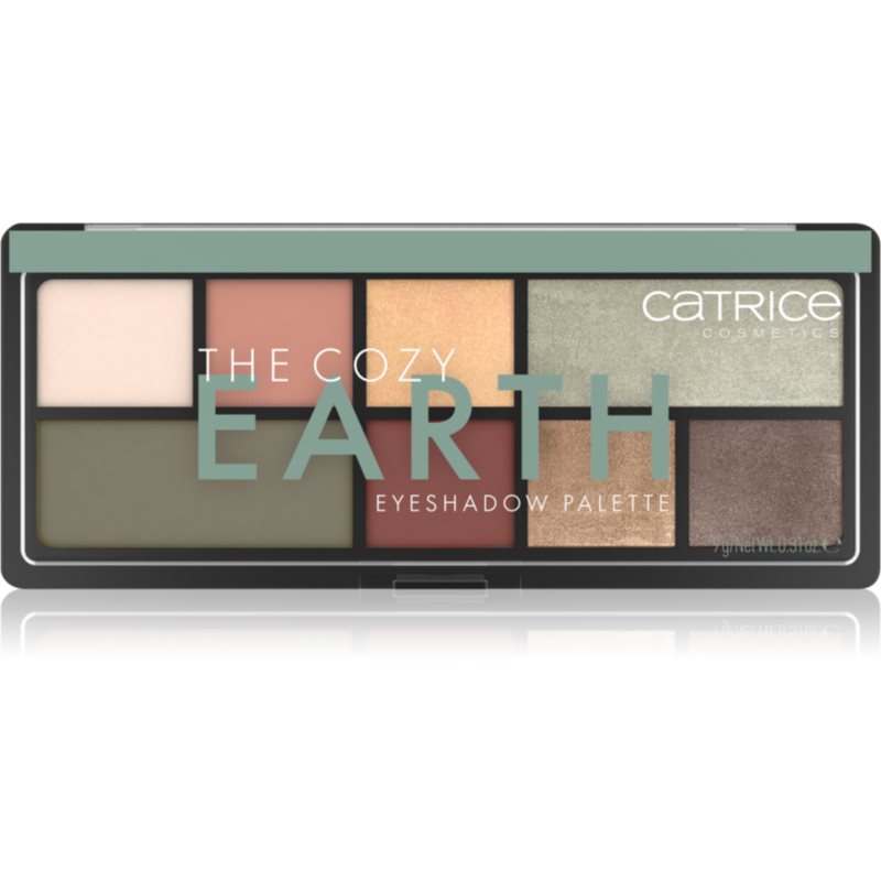 Catrice The Cozy Earth paletă cu farduri de ochi 9 g