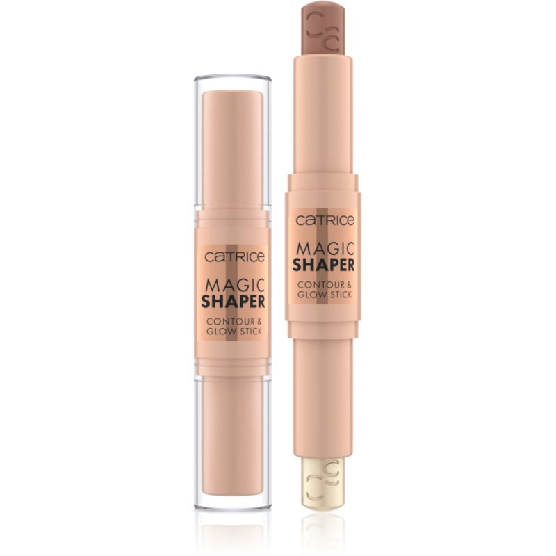 Catrice Magic Shaper autobronzant și iluminator stick culoare 020 - Medium 9 g