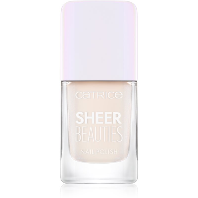 Catrice Sheer Beauties lac de unghii culoare 010 - Milky Not Guilty 10,5 ml