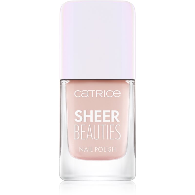 Catrice Sheer Beauties lac de unghii culoare 020 - Roses Are Rosy 10,5 ml