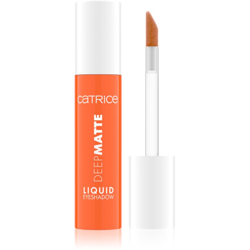 Catrice Deep Matte lichid fard ochi culoare 050 Papaya Passion 4 ml