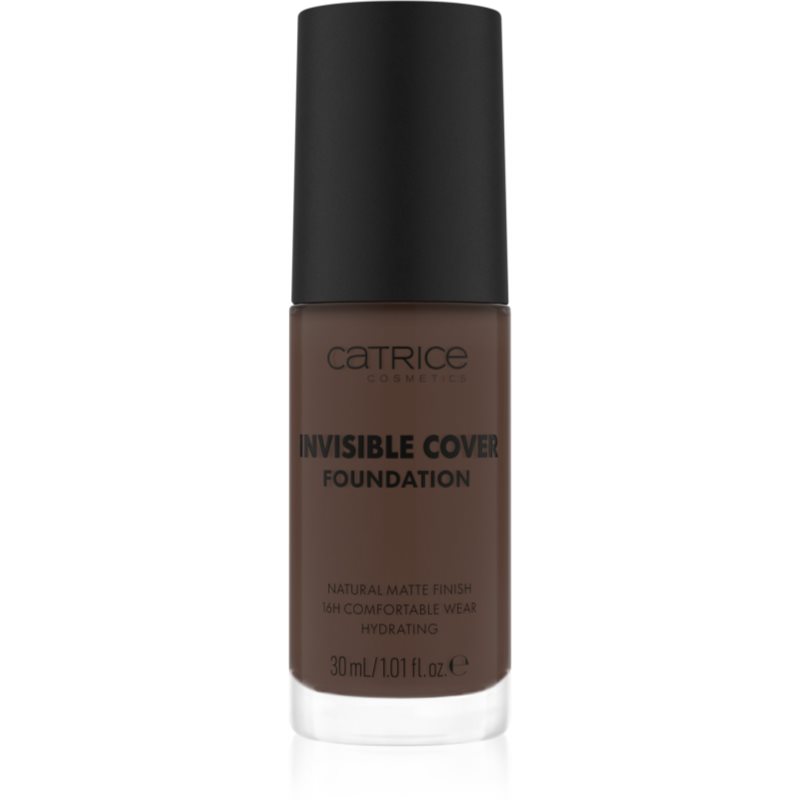 Catrice Invisible Cover Foundation makeup lichid cu efect matifiant culoare 082N 30 ml