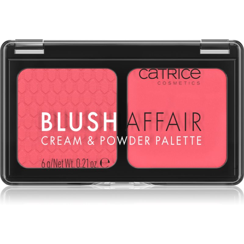 Catrice Blush Affair fard de obraz in doua culori culoare 010 Stunning Strawberry 6 g