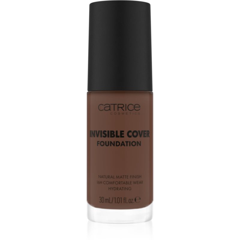 Catrice Invisible Cover Foundation makeup lichid cu efect matifiant culoare 065C 30 ml