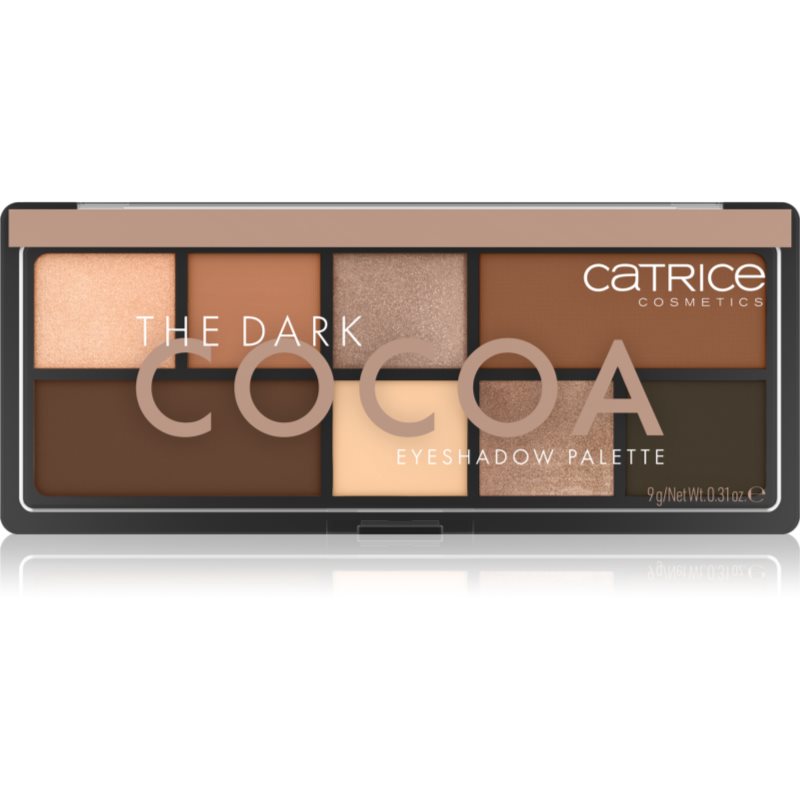 Catrice The Dark Cocoa paletă cu farduri de ochi 9 g