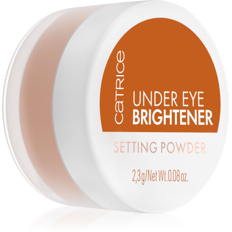 Catrice Under Eye Brightener pudra de fixare cu efect de hidratare culoare 040 Dark Mocha 2.3 g