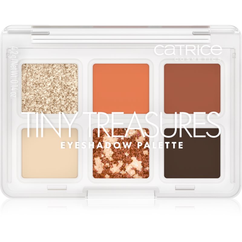 Catrice Tiny Treasures paletă cu farduri de ochi culoare 030 Heat It Up 4.2 g