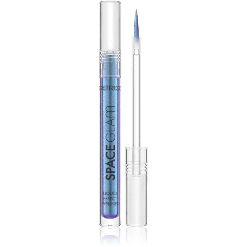 Catrice Space Glam eyeliner cu particule stralucitoare culoare 030 Cosmic Chrome 1.4 ml