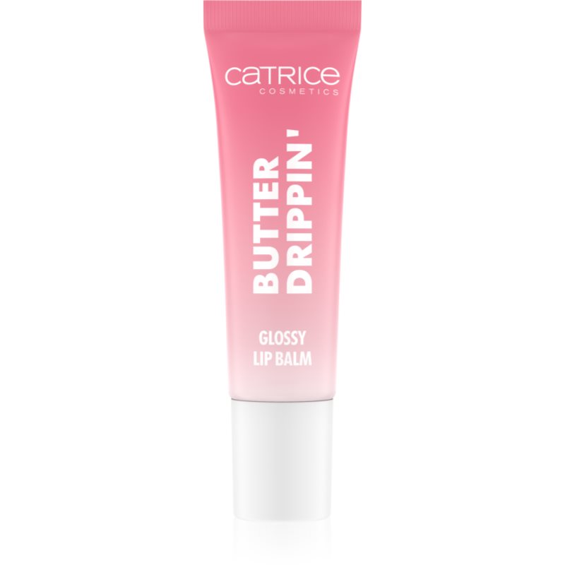 Catrice Butter Drippin\' lip gloss hidratant culoare 010 Pink Lemon Squeezin’ 10 ml