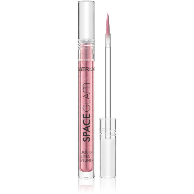 Catrice Space Glam eyeliner cu particule stralucitoare culoare 040 Pink Stardust 1.4 ml