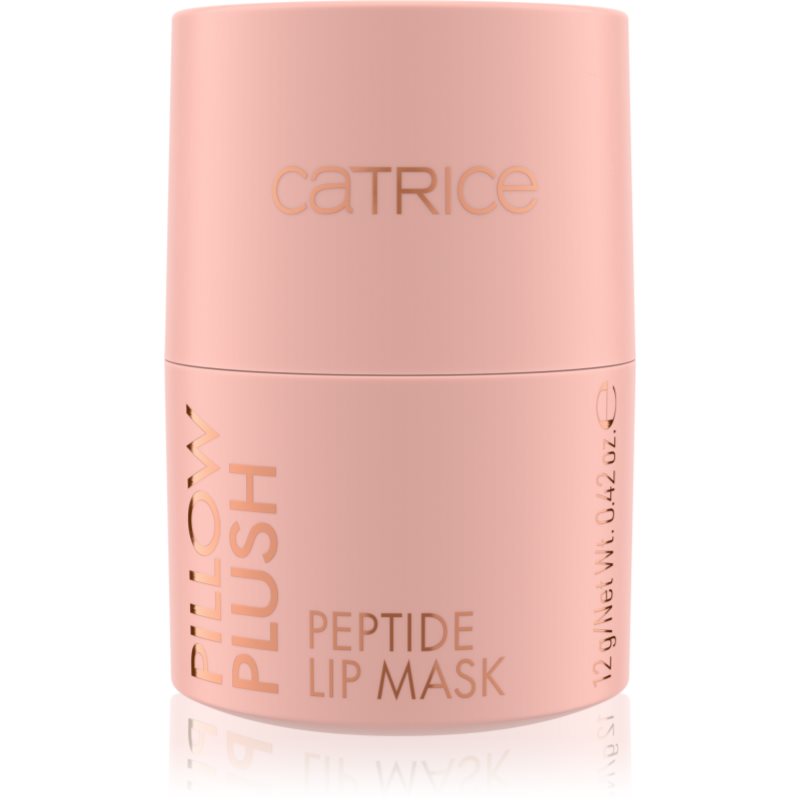 Catrice Pillow Plush Peptide Lip Mask mască hidratantă pentru buze cu peptide culoare 010 Pep Talk 12 g