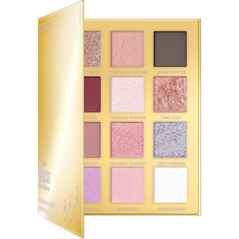 Catrice Disney Alice in Wonderland paletă cu farduri de ochi culoare C02 In A World Of My Own 14 g