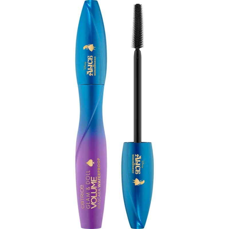 Catrice Disney Alice in Wonderland mascara pentru un maxim de volum rezistent la apa culoare C01 Look For Wonderland 10 ml