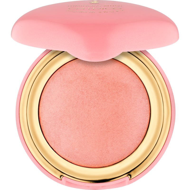 Catrice Disney Alice in Wonderland blush cu efect iluminator culoare C01 Curious Glow 5.6 g