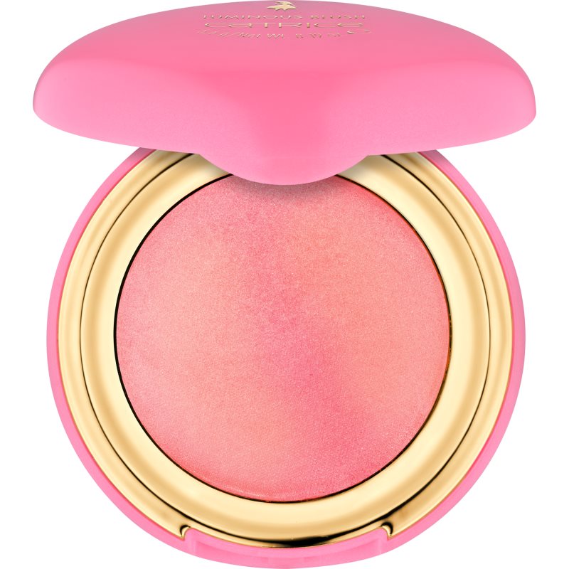 Catrice Disney Alice in Wonderland blush cu efect iluminator culoare C02 Full Of Wonders 5.6 g
