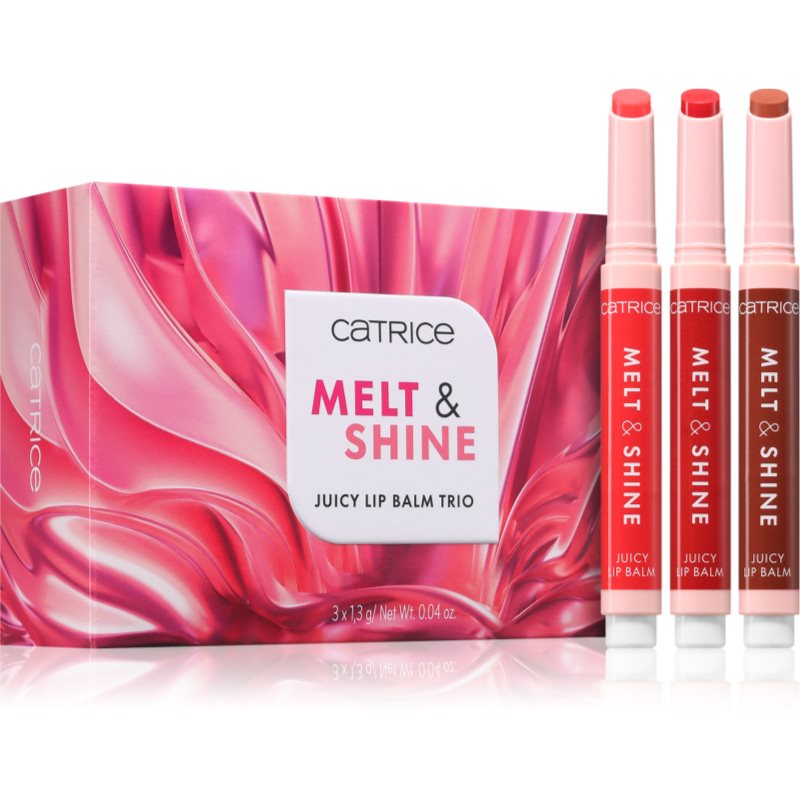 Catrice Melt &amp; Shine set cosmetice decorative de buze