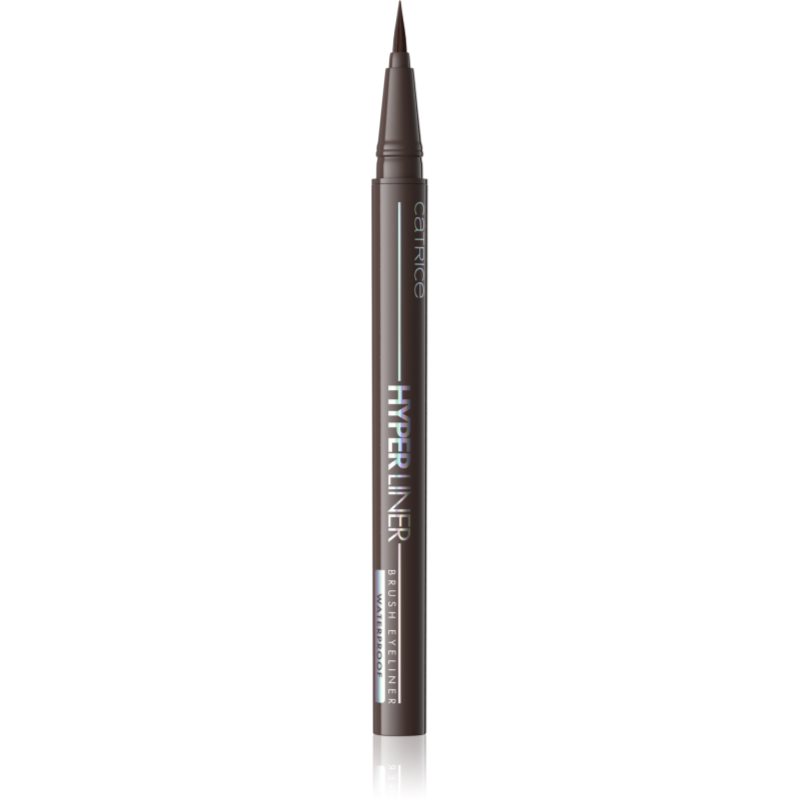 Catrice Hyper Liner Brush Eyeliner Dermatograf rezistent la apa, de lunga durata culoare 020 Dark Mocca 0.52 ml