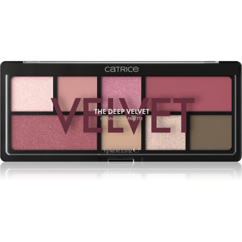 Catrice The Deep Velvet paleta farduri de ochi 9 g