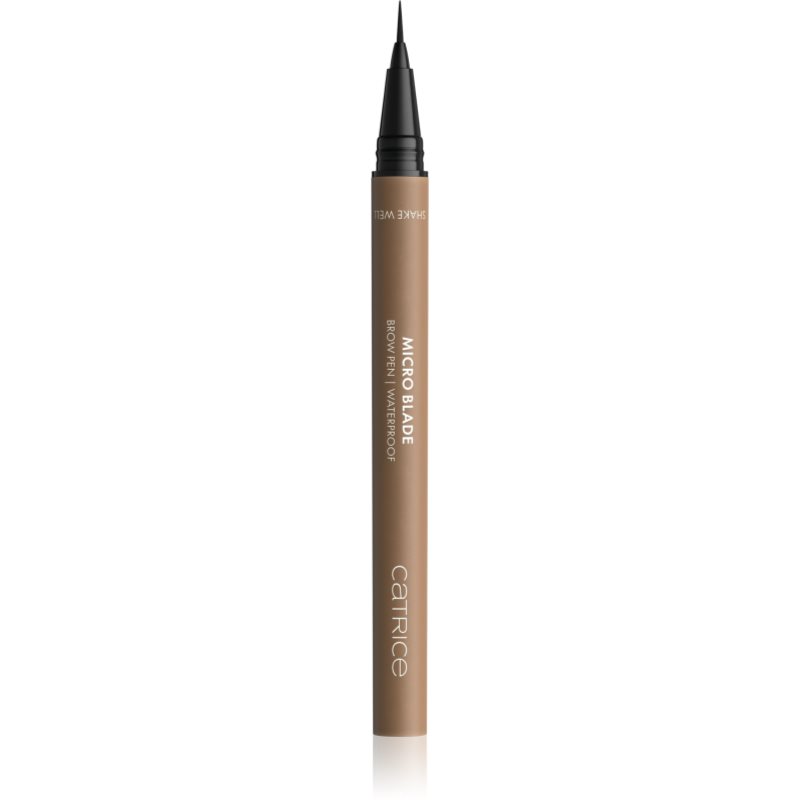 Catrice Micro Blade Brow Pen Waterproof creion pentru sprancene rezistent la apa culoare 010 Soft Blonde 0.64 g