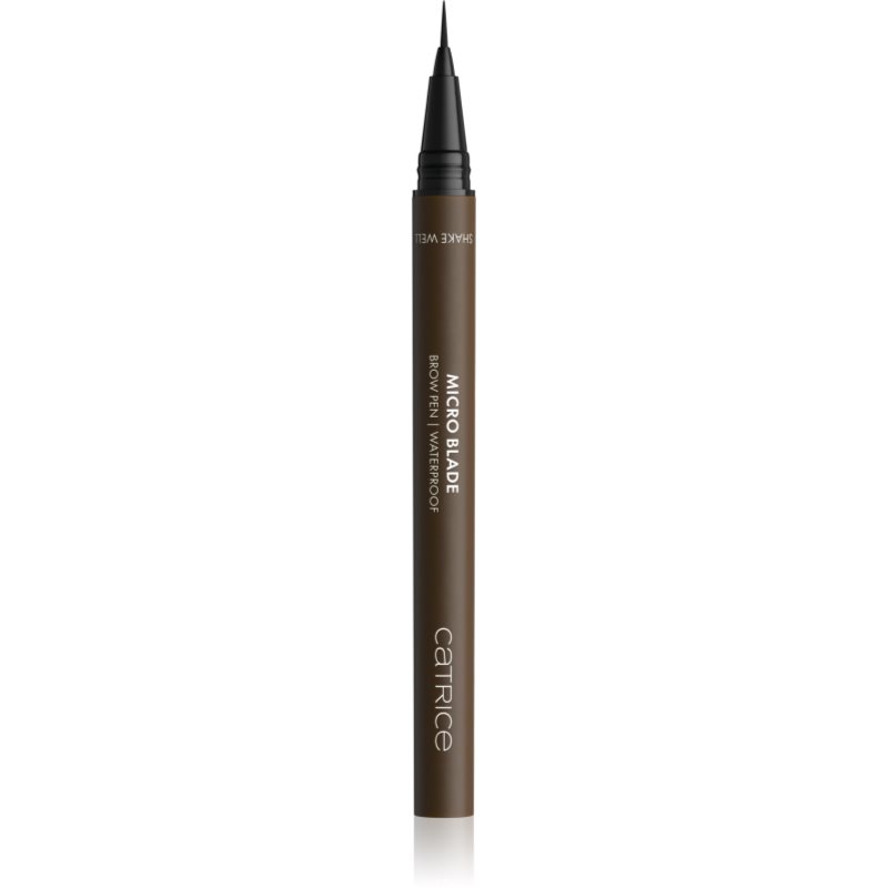 Catrice Micro Blade Brow Pen Waterproof creion pentru sprancene rezistent la apa culoare 040 Bold Espresso 0.64 g
