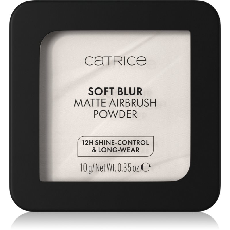 Catrice Soft Blur Matte Airbrush Powder pudra cu efect de matifiere culoare 001N 10 g