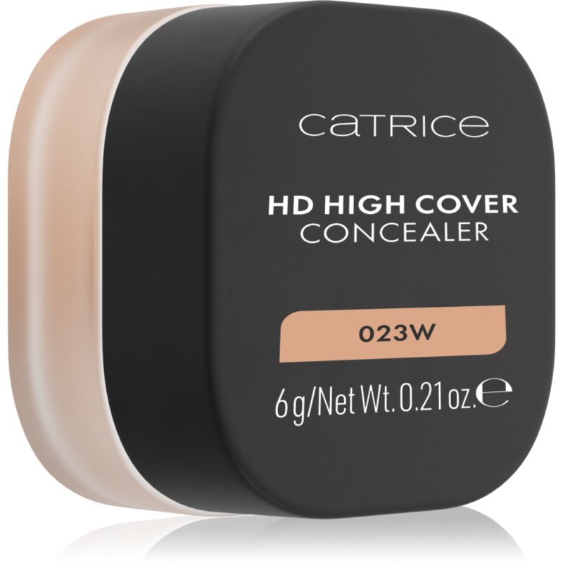 Catrice HD High Cover Corector cremos cu efect matifiant culoare 023W 6 g