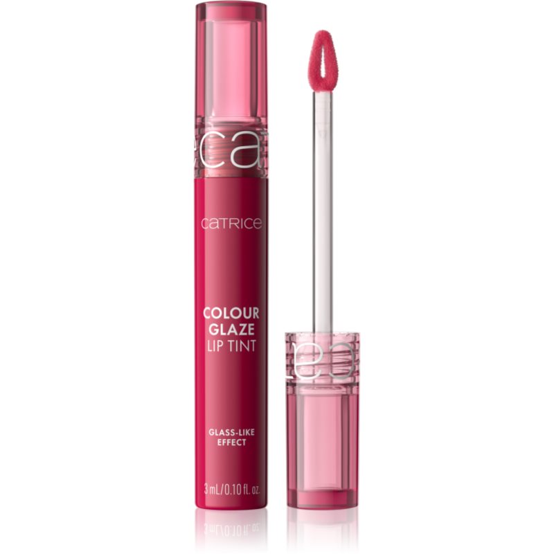 Catrice Colour Glaze Lip Tint luciu de buze intens pigmentat culoare 040 Tint Me Red 3 ml