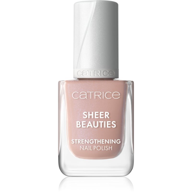 Catrice Sheer Beauties Strengthening Nail Polish lac pentru intarirea unghiilor culoare 060 Nudie Beautie 10.5 ml