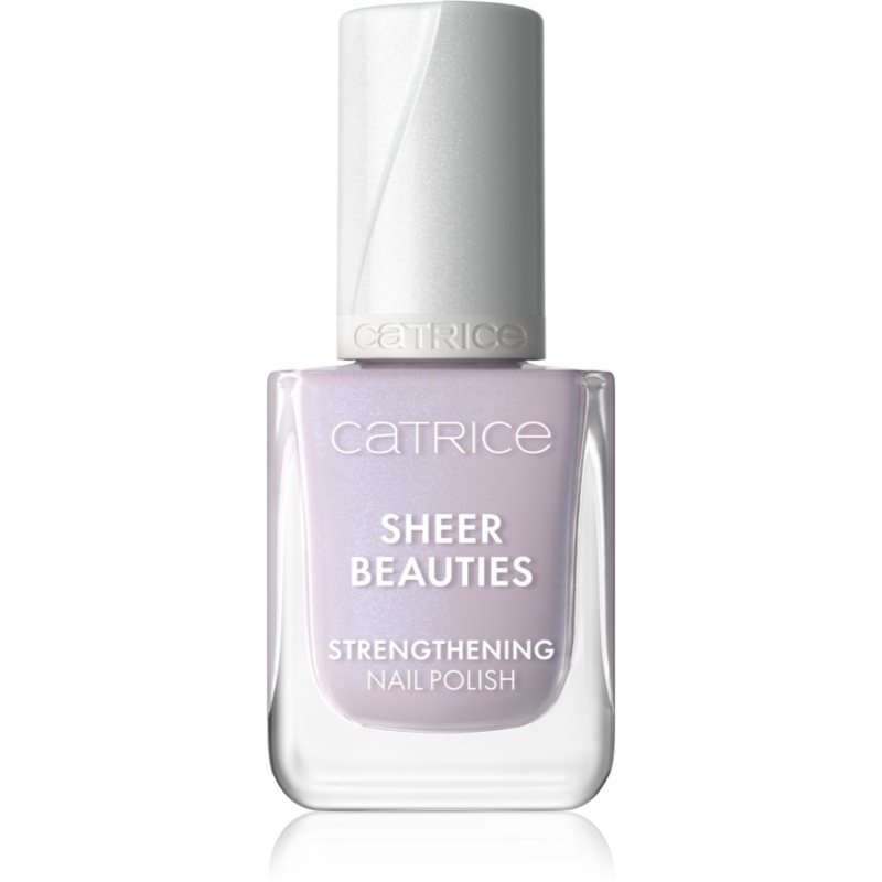 Catrice Sheer Beauties Strengthening Nail Polish lac pentru intarirea unghiilor culoare 080 Lavender Whispers 10.5 ml