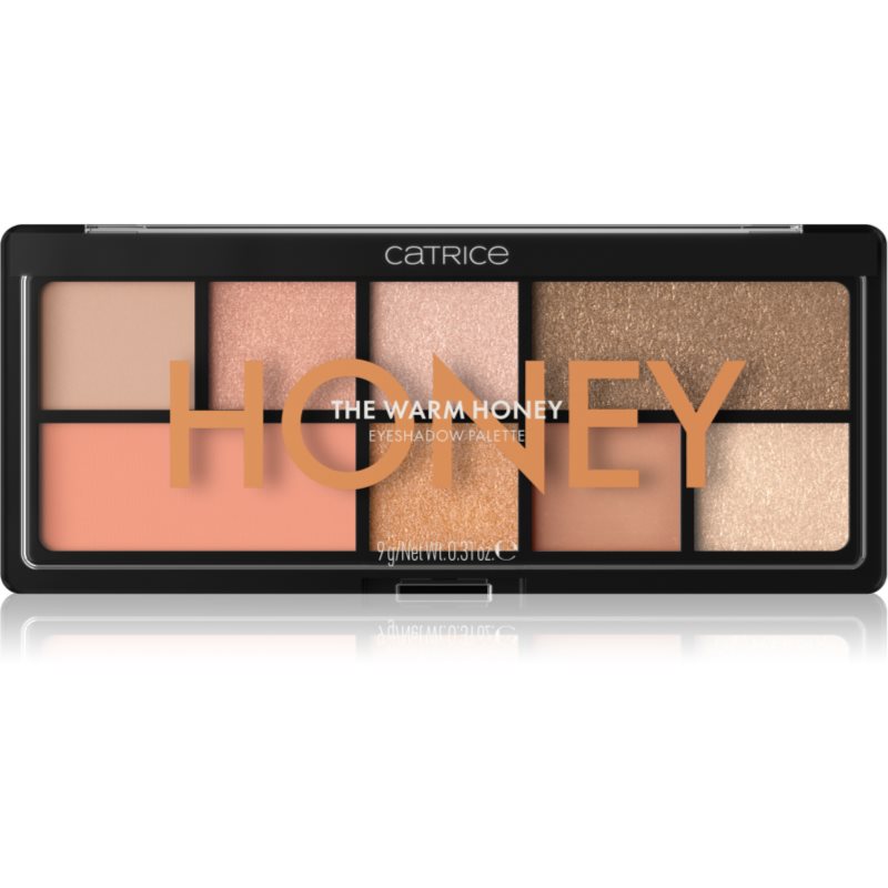 Catrice The Warm Honey paletă cu farduri de ochi 9 g
