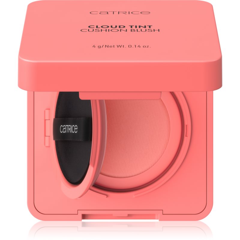 Catrice Cloud Tint Cushion Blush machiaj burete culoare C010 Cloud 9 to 5 4 g