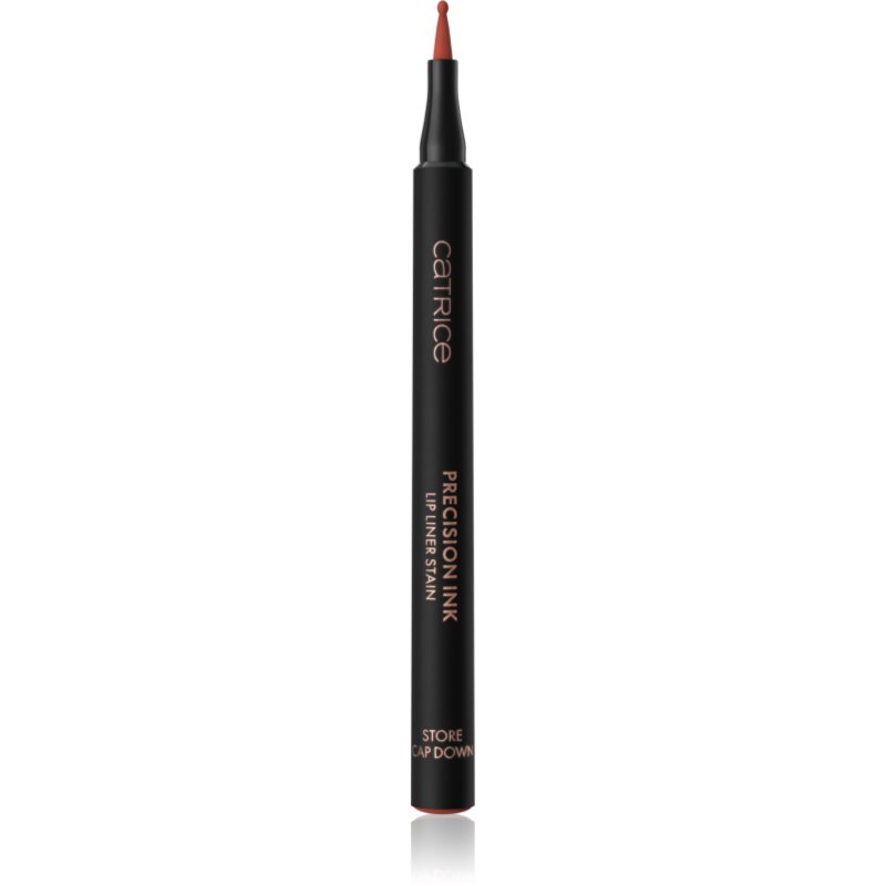 Catrice Precision Ink Lip Liner Stain creion contur de buze, tip carioca pentru un efect de lunga durata culoare 020 Never Yours 1 ml