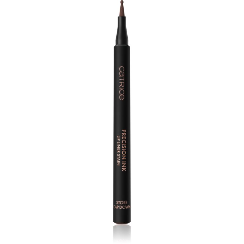 Catrice Precision Ink Lip Liner Stain creion contur de buze, tip carioca pentru un efect de lunga durata culoare 100 Hard To Get 1 ml