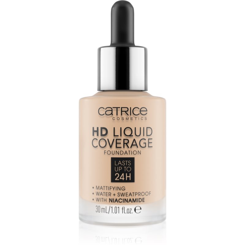 Catrice HD Liquid Coverage Make-Up Farbton 010 Light Beige 30 ml